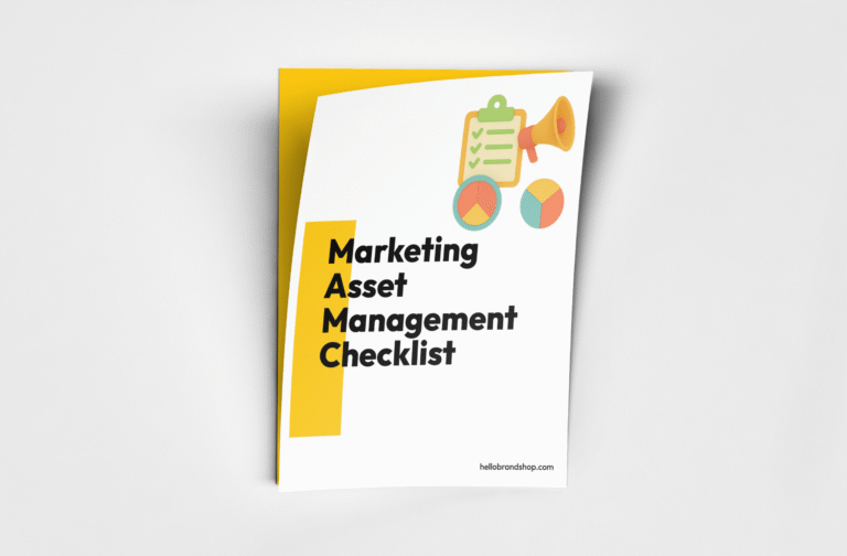 Marketing Asset Management Checklist Cover